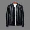 Jackets Men Brand Clothing PU Leather Jacket Plus Size Blazer Casual s Motorcycle Windbreake 5XL 6XL 7XL 8XL 210923