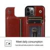 럭셔리 PU 가죽 전화 케이스 아이폰 13 12 11 Pro Max Wallet Case XR XS Se Back cover kickstand card bag