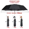 Classique Style Anglais Parapluie Hommes Automatique 10Ribs Pliant Parapluies Résistant Au Vent Fort Pluie Femmes Affaires Qualité Parasol 210320