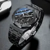 Chenxi Mode Business Mens Klockor Top Luxury Brand Quartz Watch Men Rostfritt Stål Vattentät Armbandsur Relogio Masculino 211124