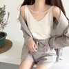 Mode Kvinnor Sommar Casual Cami Kvinna Sexig Camisole Tank Top Tees Elegant T-shirt Toppar Sweet Tshirt Undershirt 210514