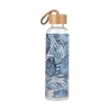 NEW550ml Bouteille D'eau En Verre Portable Bouteilles D'eau Avec Couvercle En Bambou Corde De Style Japonais Sport En Plein Air Tasse À Boire Navire De Mer EWE7317