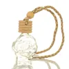 Carro perfume garrafa pingente ornamento ar refrogerador frisefa vazio frascos frascos recarregáveis ​​garrafas embalagens cozinha casa banheiro RRA11719