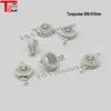 Lichte kralen 10 stks 3W Turquoise Cyaan LED's Diode Lamp Chip Emitter 700mA 3WACHIP Type 500nm 505nm 510nm met / No PCB