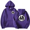 Newest Japanese Anime Hoodie Cosplay Saiyan Son harajuku Goku Pocket Hooded Sweatshirts Hoodies MenWomen S08197407336