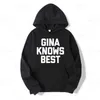 Brooklyn Nine Merch Gina Knows Hoodie Sweatershirt Gleicher Stil Grafik Hoodies 210728