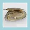 Pearl Loose Pärlor Smycken Akoya Högkvalitativ Kärlek Freshwater Shell Oyster 6-7mm Röd Grå Ljusblå Med Vakuum Förpackning Drop Leverans 2021