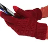 CC Handschoenen Kerstcadeaus Breien Touchscreen Capacitieve Dames Winter Warme Wollen Handschoenen Antislip Knitteds Telefingers Outdoor