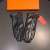 Gants d'hiver en cuir pour femmes, pour l'extérieur, cyclisme avec accessoires rhombiques en velours, économiseur d'écran tactile, gants chauds en peau de mouton