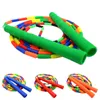 Corde per saltare 280 cm Corda Allenamento Regolabile TPU Antiscivolo Segmentato Morbido Perline Bambini Fitness Sport Allenamento a casa Perdita di peso