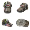 Donald Trump 2024 Party Hats CamouflageUS Presidential Election Baseball Caps Adjustable Outdoor Sports Camo Hat DB874