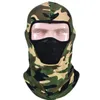 Cyclisme Balaclava Moto Masque Complet Respirant Mesh Patchwork Bandana Hiver Camouflage Cache-Cou Hommes Femmes Écharpe XDJ094