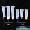 Packing Bottles Empty 10ml 15ml Lip Gloss Squeeze Tubes Plastic Clear Cosmetic Packaging Refillable Cream Lipgloss 50 pcs/lot