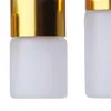 Mini Glass Subpackage Garrafa de conta vazio Recipientes de cobertura transparente 1ml 2ml 3ml frascos cosméticos ao ar livre RRA10357