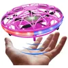 Roclub Mini Flying Helicopter RC UFO Dron Aircraft Boys Hand Controlled Drone Infrared Quadcopter Induction Kids Toys 220216