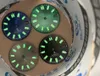 Kits de réparation de montres Outils 28,5 mm Cadran de date unique lumineux vert pour mouvement NH35 avec S LogoRepair Hele22