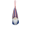 4 juli Party Gnome Amerikaanse Independence Day Hanging Ornaments USA Patriottische Handgemaakte Pluche Facelille Gnomes Decoraties Zze5374