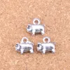86 stks Antiek Zilver Brons Plated Lovely Pig Charms Hanger DIY Ketting Armband Bangle Findings 11 * 11 * 4mm