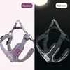 No Pull Dog Harness Vest Reflective Small Leash and Collar for Terrier Schnauzer Pet Cat Walking Training Supplies Chihuahua