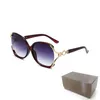 Hochwertige Designer-Sonnenbrille für Damen, luxuriöse Herren-Sonnenbrille, UV-Schutz, Herrenbrille, Farbverlauf, Metallscharnier, modische Damenbrille 825 mit Originalverpackung
