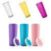 Personlig 11 färger 18oz Speaker Sublimation Tumblers Rostfritt stål Vattentät Trådlös Musik Tumbler Utomhus Smart Portable Mugg för Presenter