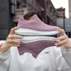 Sapatilhas de couro corredor de fábrica sapatos de couro mulheres esportes esportes treinadores oco ultra-luz conforto respirável casual andando preto, vermelho, roxo