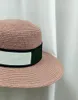 Designer Straw Hat Fashion Luxury Designer Bucket Hat Men Womens Mens Fitted Hats Summer Embroidery Baseball Caps