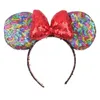 INS Baby Girls Mouse Ear Fascia per bambini Puntelli per feste di compleanno Bambini Cartoon Cute Lovely Hairband