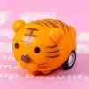 Mini Mały Cartoon Małe Wzory Zwierząt Truchy Wewnętrzne Samochody Runningowe dla Maluch Dzieci Dwuko Kołowe Boy and Girl Toys CPA2739