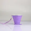 270mlクリエイティブトラベルカップセイル折りたたみカップ屋外伸縮後退可能な折りたたみコーヒーカップスポーツ水カップ598 V2