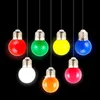 100PCS RGB E27 B22 220v mini led bulb waterproof colorful small light 5W 7W decoration energy saving Spot Lights lamp lighting