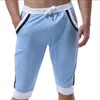Estate per il tempo libero Pantaloncini sportivi da uomo pantaloni elastici marca Palestre s moda quick dry abbigliamento esterno a casa 210716