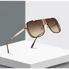 Óculos de sol tendência de moda retro masculino designer de marca de luxo 2021 Sunshade festival presente óculos UV400