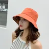 قبعة دلو قابلة للعكس Leopard للنساء مصمم أزياء الصياد Cap Ladies Summer Summer Sunshade Panama Wide Brim Bob Hats Delm22