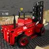 Motorlu Altı Tekerlekler Ağır Forklift Set Yapı Taşları YC22012 1:10 Yüksek Teknoloji Uygulaması RC Araba Tuğla Çocuk Eğitim Noel Hediyeleri Çocuklar için Doğum Günü Oyuncakları