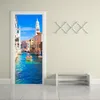 Platform 9 3/4 Sticker on the Door Self-Adhesive Wallpaper for Doors Diy Art Home Decor Mural Wardrobe Renovation Decal 77x200cm 210317