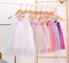 Dziewczyny Tulle Suspender Spirts Tutu Summer Princess Dresses Kids Designer Odzież Ins Suknia Balowa A-Line Dress Dance Party Elegant Dress HHC6142