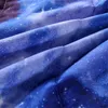 Beddengoed stelt een mooie nacht Galaxy Buiter Compforter 3D -geprinte quilt set voor kinderen Boy Girl Teen Kids