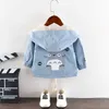 Bébé Filles Manteaux Bande Dessinée Totoro Hoodies Veste Pour Automne Enfants Sweat Belle Coupe-Vent Enfants Survêtement 211011
