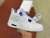 2021 Sail 4 Mens Basketball Shoes 4s Cream Deep Ocean Neon Metallic Pack Royalty Cactus Jack White Cement 4S Pure Money Trainers 2510