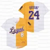 Retro Legend Baseball Jersey 1978-2020 Koszulki Wersja Split Bry'ego Były Mam Queen Ba Black White Yellow Fiolet