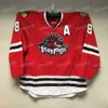 Custom Rockford IceHogs Hockey Jersey AHL Michal Teply Carson Gicewicz Cameron Morrison Garrett Mitchell Isaak Phillips Josiah Slavin Jakub Pour Evan Barratt