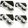 3D Mink Eyelashes Lange Volledige Natuurlijke Make-up Valse wimpers Crisscross 25mm Wispies Fluffy Extensions Fashion Tool