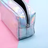 Waterproof Laser Colorful Portable Cosmetic Bags Women Neceser Make Up Bag PU Pouch Wash Toiletry Bag Travel Organizer Case