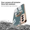 Magnetic Kickstand Shockproof Phone Cases For Samsung S20 FE S21 S20 Plus Note 20 10 9 Ring Holder Soft Plating Cover