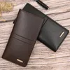 Männer Clutch Wallets Tasche Long Tasche Billfold für männliche Business -Style -Brieftaschenkartenhalter Vintage Design großer Billeteras1997