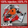 100%Fit Injection mold For HONDA Body CBR 1000 RR CC 1000RR 1000CC 06-07 Bodywork 59No.4 CBR1000 RR CBR1000RR 06 07 CBR1000-RR 2006 2007 OEM Fairing Kit Repsol red blk