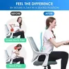 Гелевая ортопедическая подушка с эффектом памяти U Coccyx Travel Seat Massage Car Office Chair Protect Healthy Sitting Breathable Pillow 211203