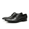 Büyük Boy EUR45 Siyah Derby İş Ayakkabıları Hakiki Deri Düğün Ayakkabı Erkek Elbise Ayakkabı