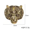 Pins, Brooches Sell Like Cakes Product To Restore Ancient Ways Alloy Tiger Head Dress Brooch Fashionable Joker Pin Spot